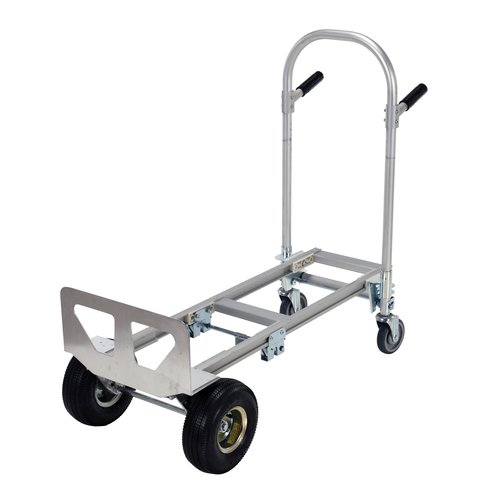 Aluminum 2 in 1 Convertible Hand Truck 18-7/8 In. x 20-1/2 In. x 51-1/2 In.