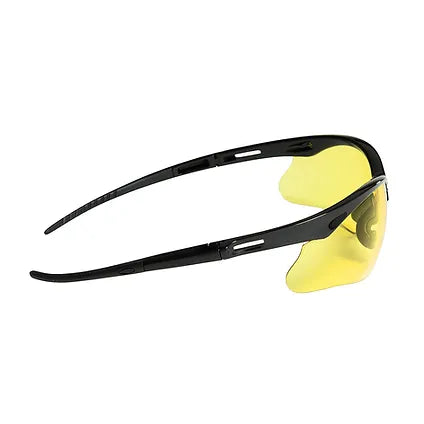 Jackson SG Safety Glasses- Amber Lens - Black Frame - Hardcoat Anti-Scracth - Low Light