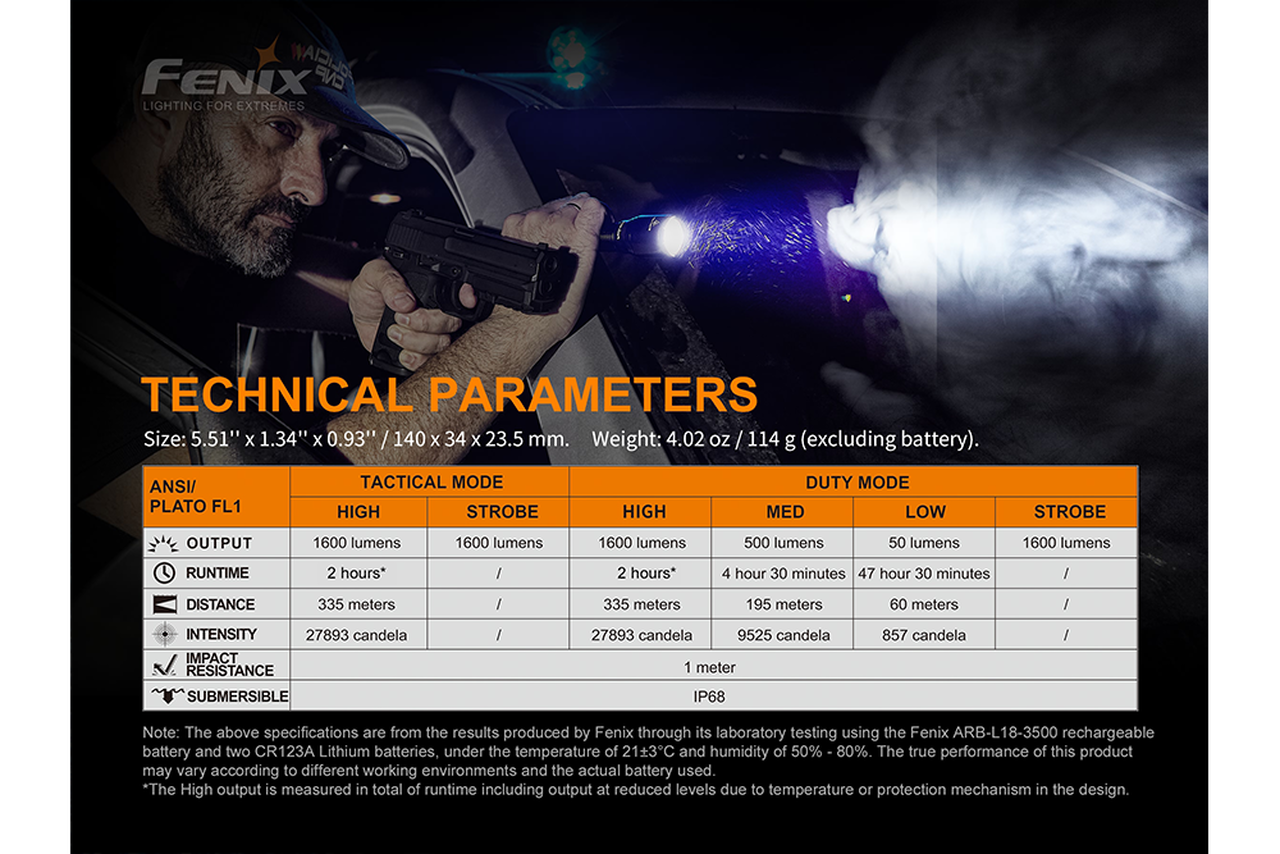 Fenix TK11 TAC Tactical Flashlight