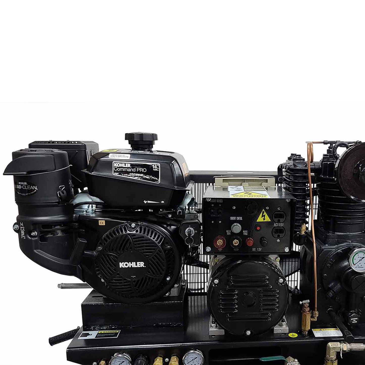 EMAX 3 in 1 Air Compressor with Generator and 5000W Welder