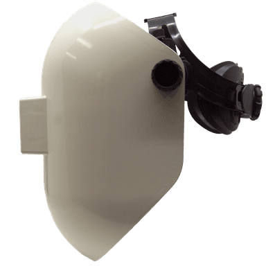 Armour Guard Sugar Scoop 2 x 4.25" White Fiberglass Welding Helmet (QTY-4)