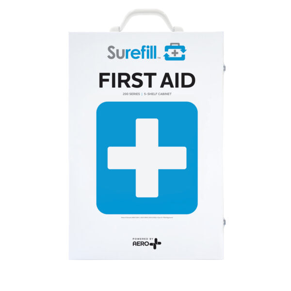 SUREFILL™ 5 Shelf Metal Cabinet 200 ANSI 2021 B – Meds