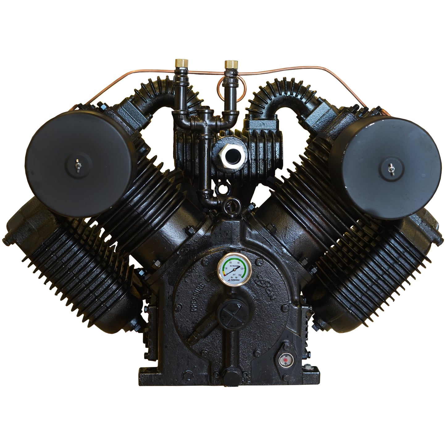 EMAX Honda GX Gas Driven w/Elec. Start 24HP V4 57CFM 60 gal. Truck Mount Stationary Air Compressor