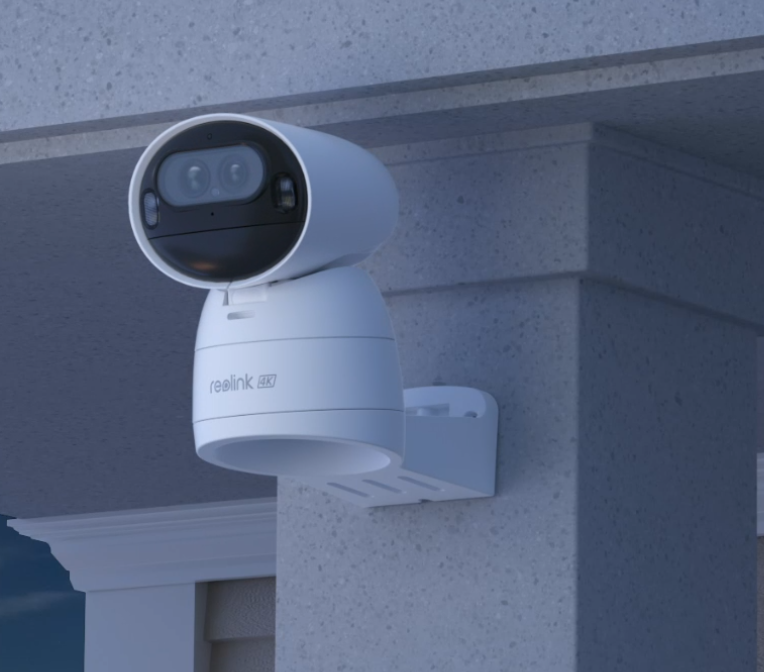 Argus Track 4K Dual-Lens Wi-Fi Solar/Battery Camera with Auto-Zoom Tracking