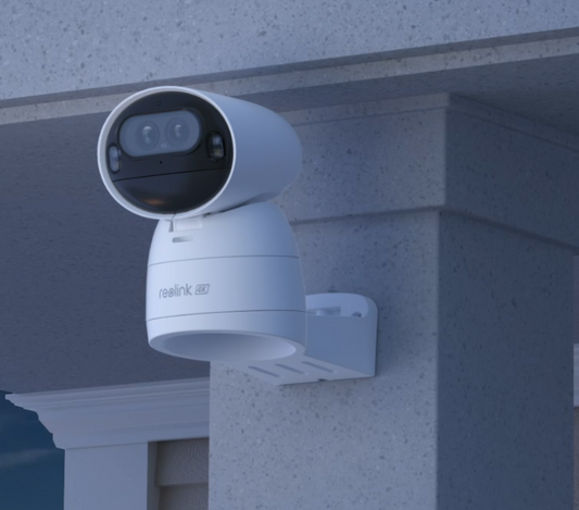 Argus Track 4K Dual-Lens Wi-Fi Solar/Battery Camera with Auto-Zoom Tracking