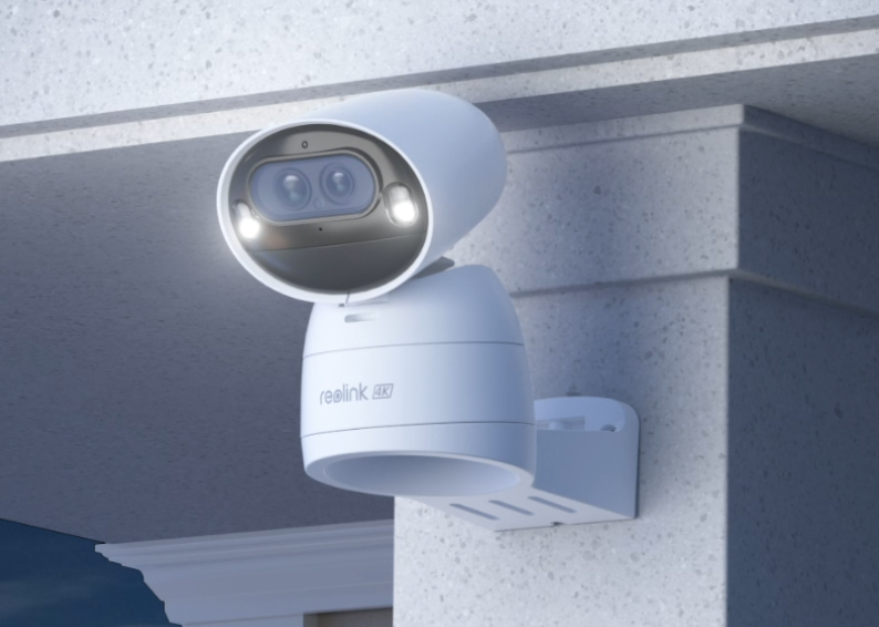 Argus Track 4K Dual-Lens Wi-Fi Solar/Battery Camera with Auto-Zoom Tracking