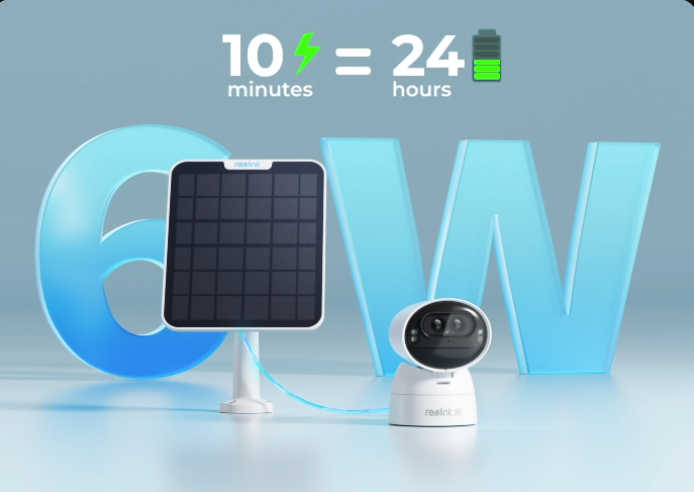Argus Track 4K Dual-Lens Wi-Fi Solar/Battery Camera with Auto-Zoom Tracking