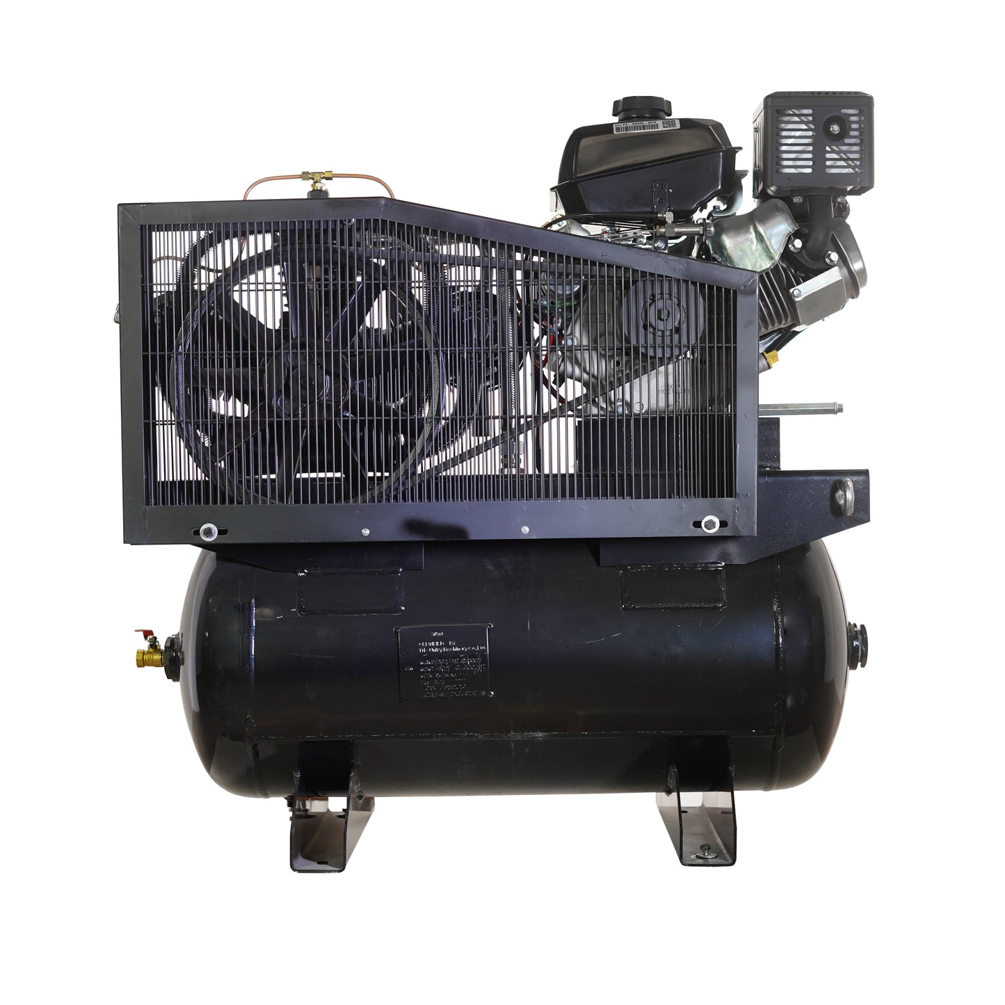 EMAX 14-HP 30-Gallon Two-Stage Truck Mount Air Compressor w/ Electric Start Kohler Engine