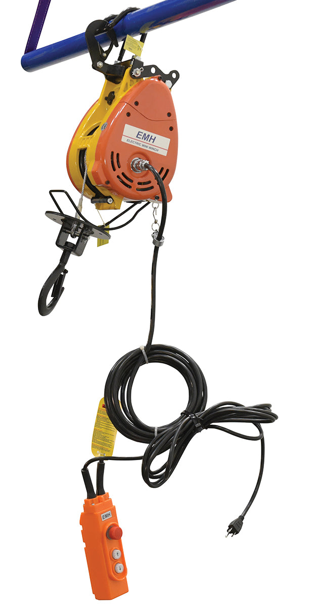 Steel Electric Mini Hanging Cable Hoist 500 Lb.