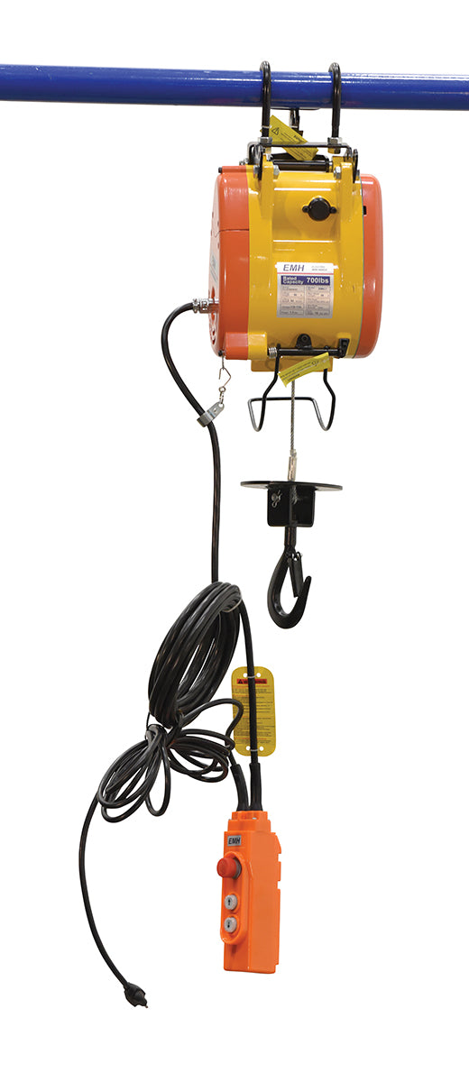 Steel Electric Mini Hanging Cable Hoist 700lb Cap