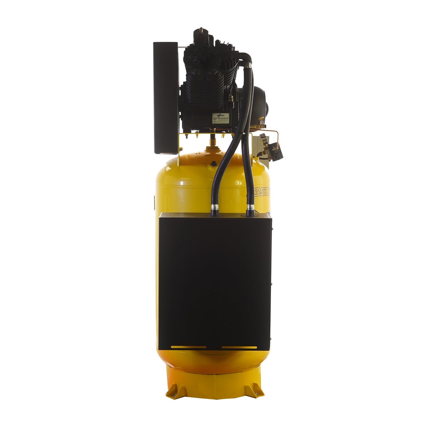 EMAX Silent Air Industrial 10HP V4 Two Stage 1Ph 38CFM 80 Gallon Air Compressor