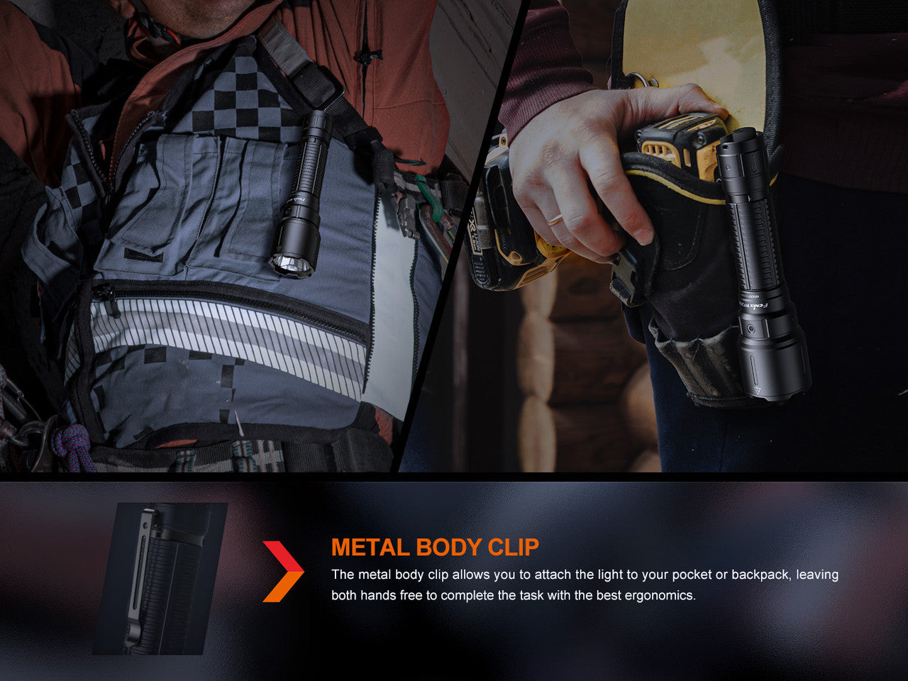 Fenix WF26R Cradle Charging Duty Flashlight