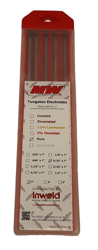 PURE TUNGSTEN ELECTRODE