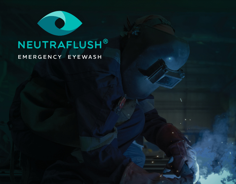 NeutraFlush Gravity Fed Eyewash Station 16 Gal. w/ Drain cart
