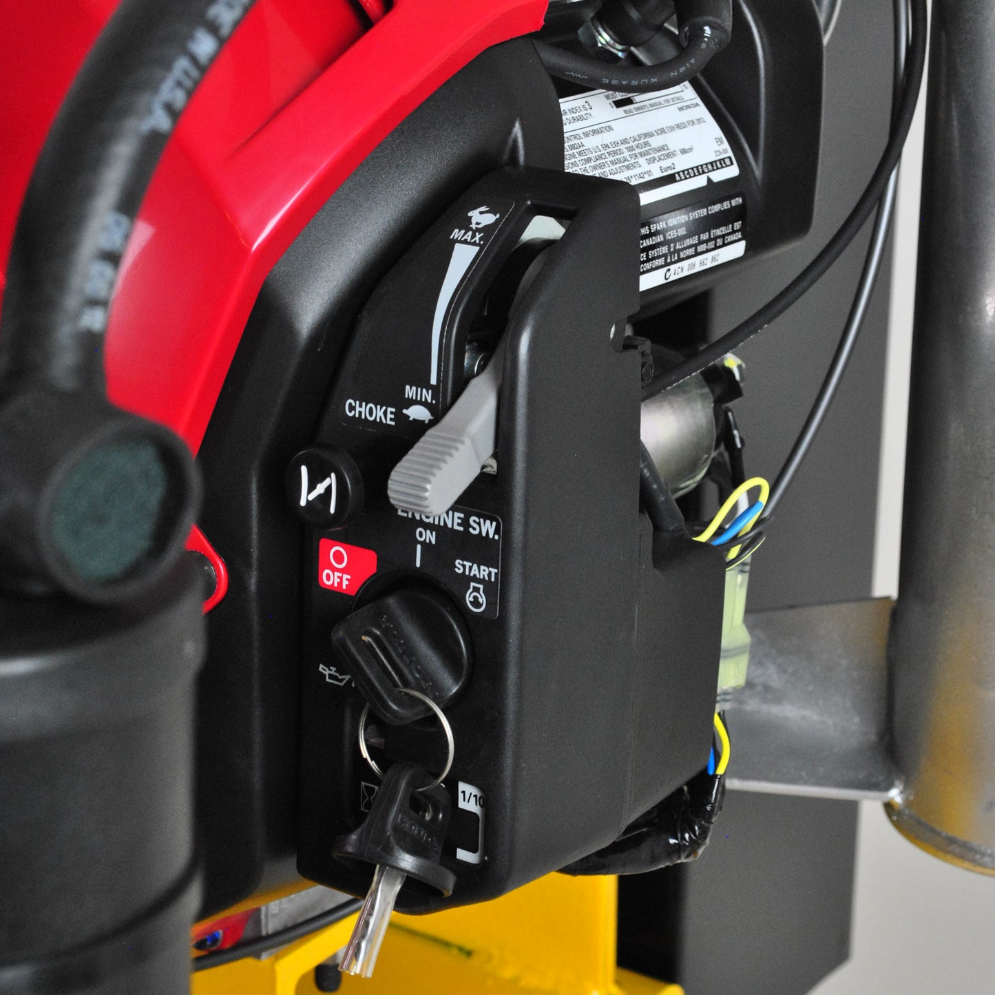 EMAX Honda GX Gas Driven w/Elec. Start 24HP V4 57CFM 60 gal. Truck Mount Stationary Air Compressor