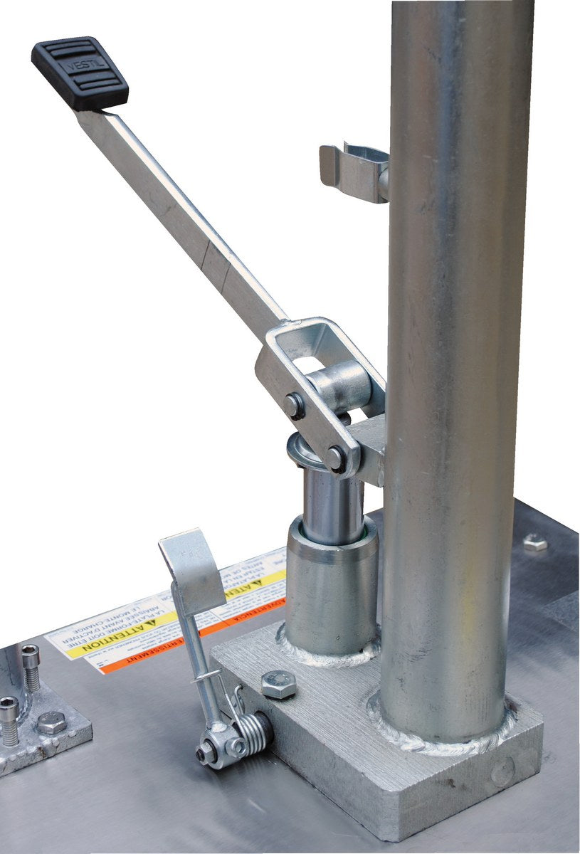 Hydraulic Post Table- Partial SS 18 x 18 500 LB