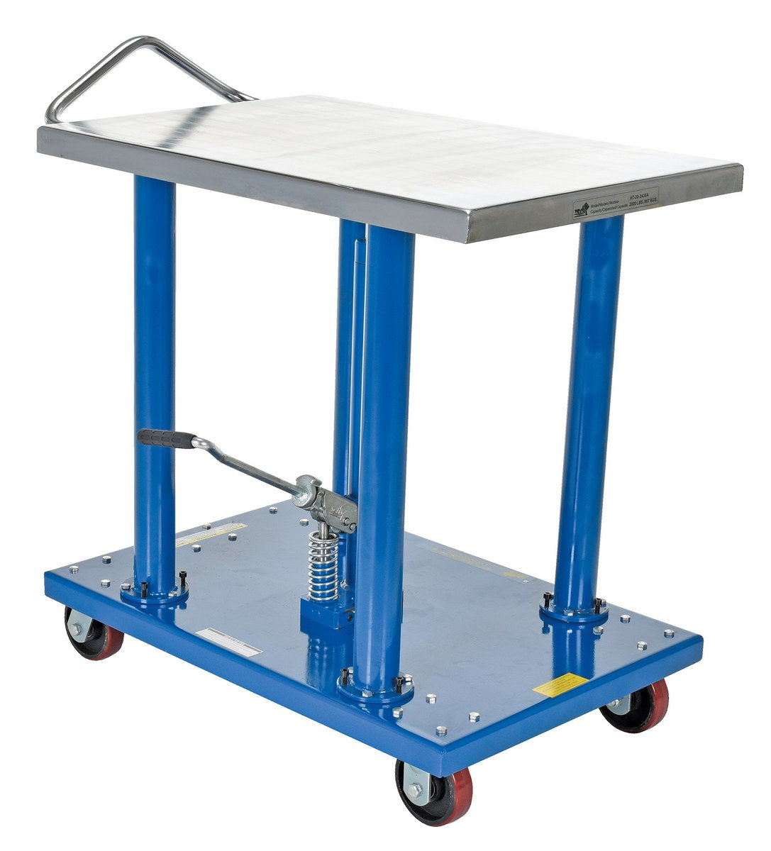 Hydraulic Post Table - 2K LB 24x36