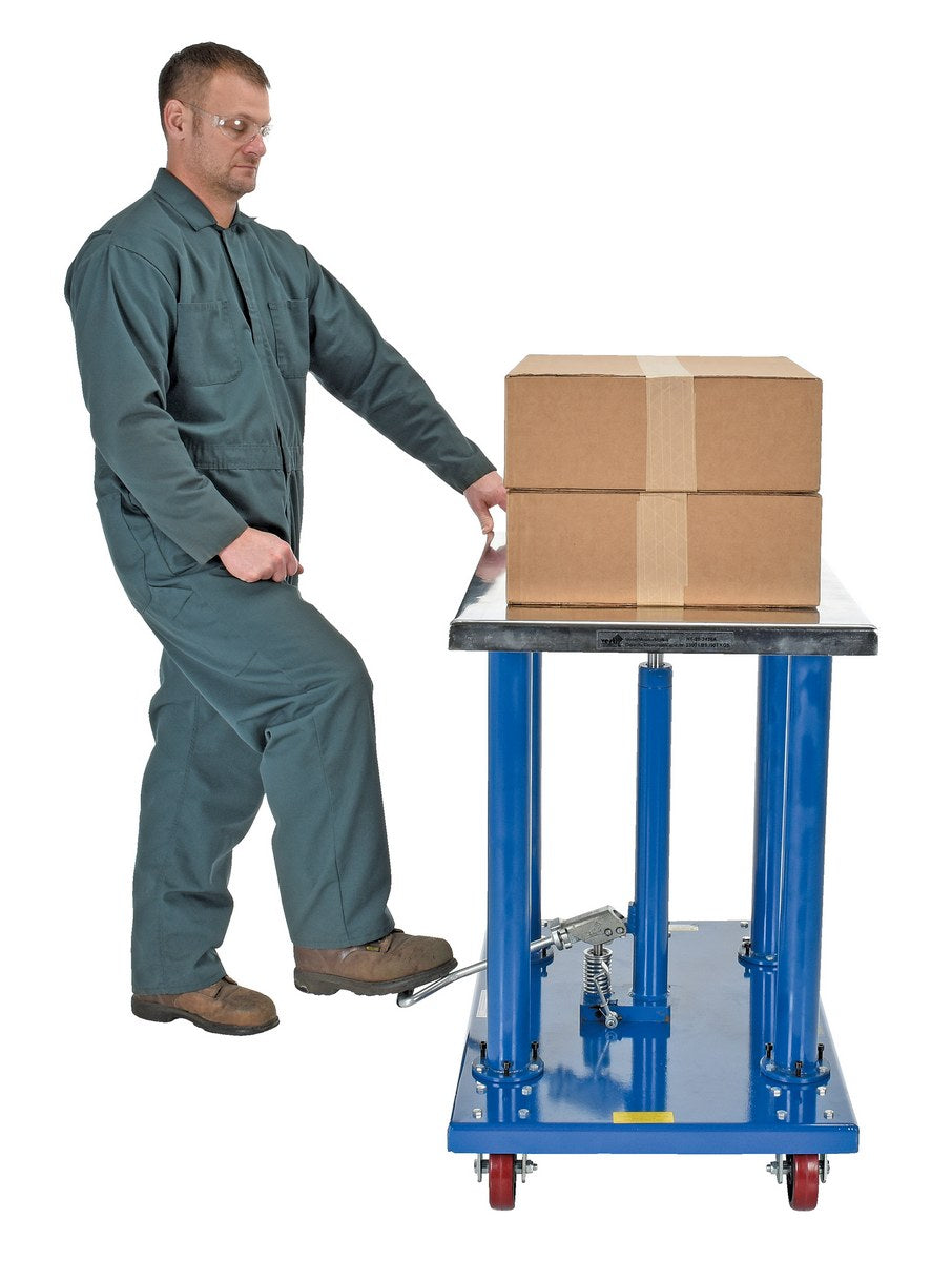 Hydraulic Post Table - 2K LB 24x36