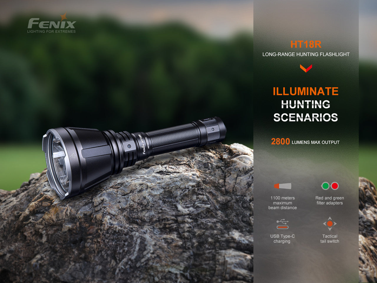 Fenix HT18R Hunting Light