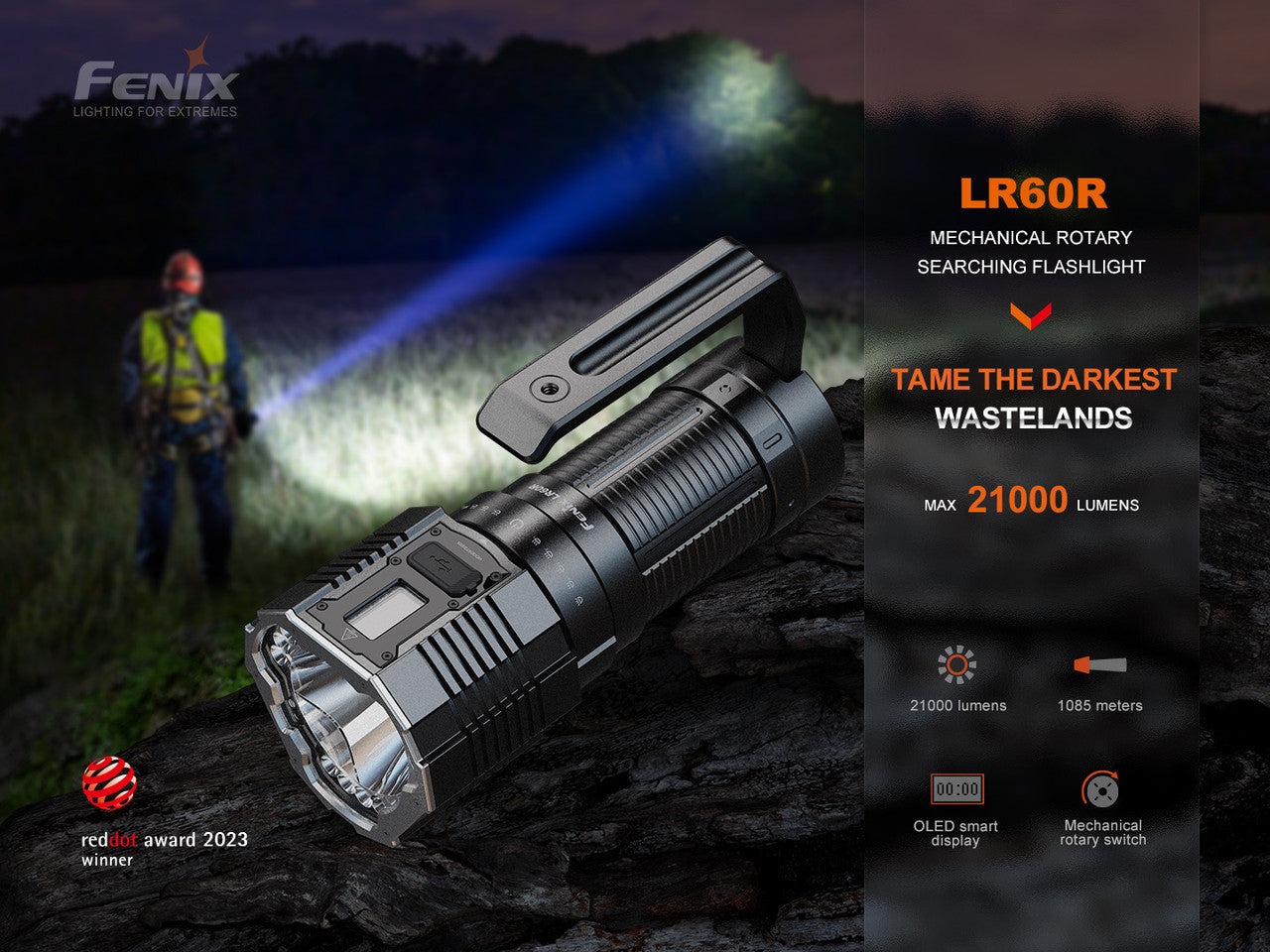 Fenix LR60R Long Range Flashlight
