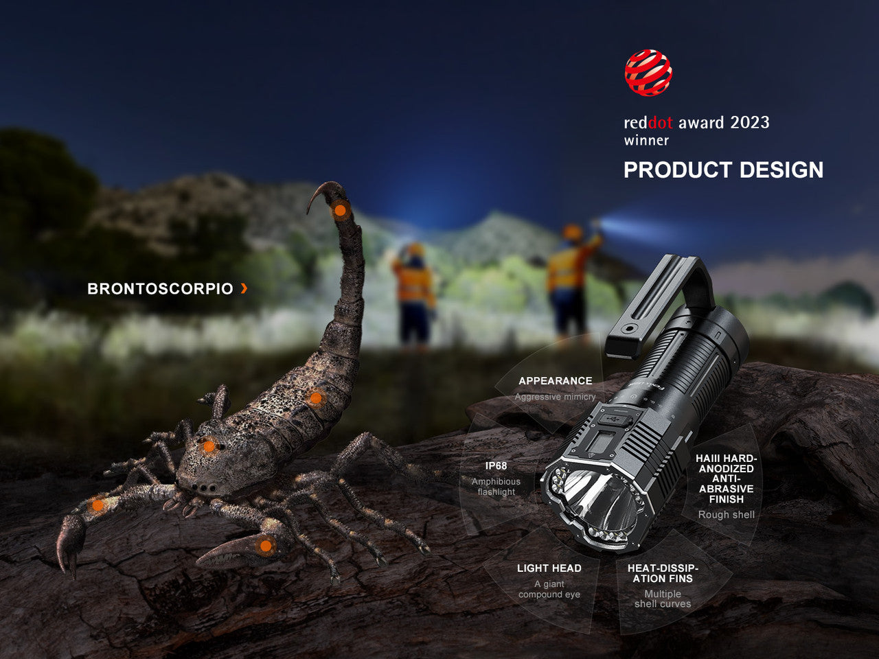 Fenix LR60R Long Range Flashlight