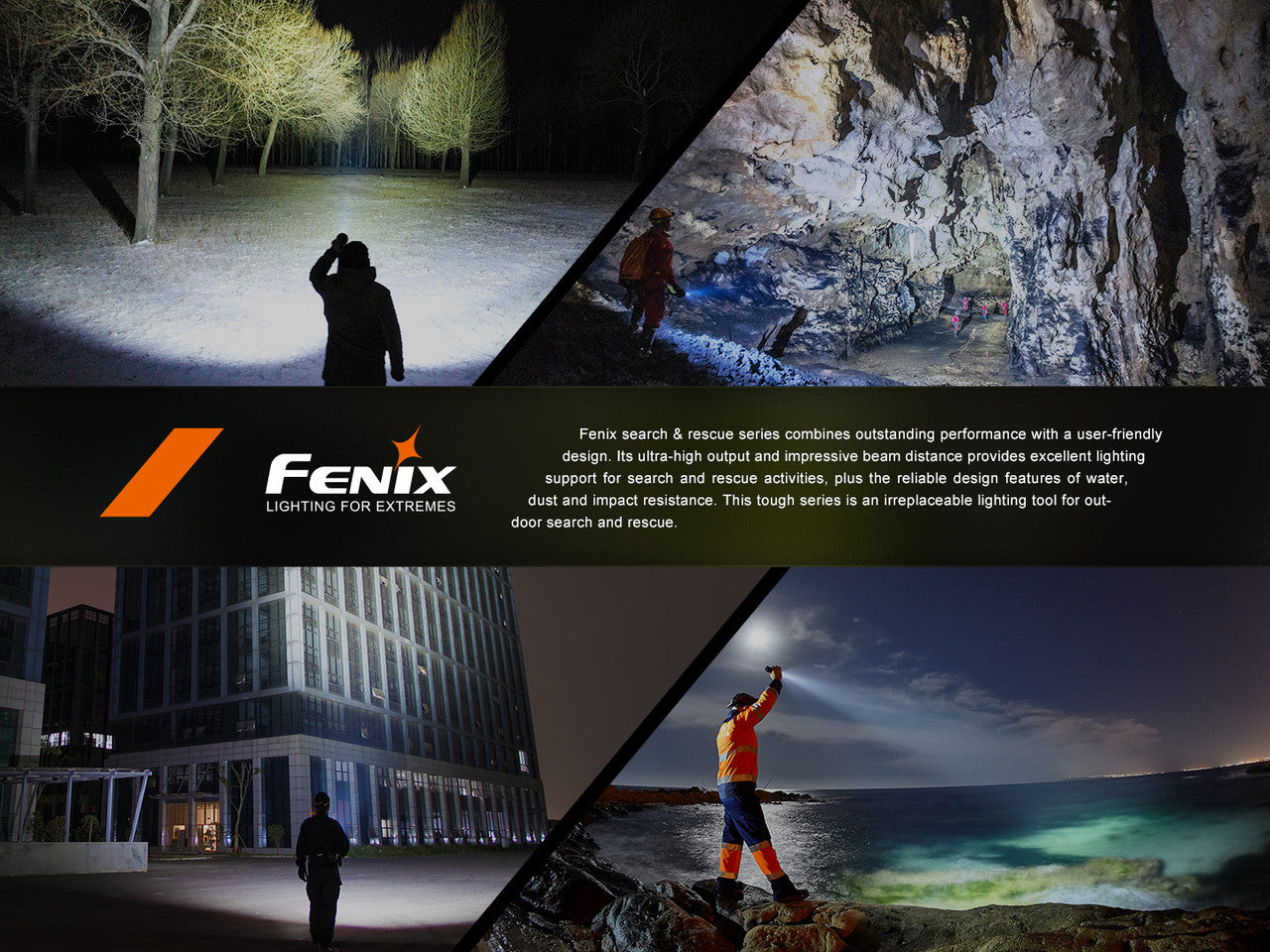 Fenix LR60R Long Range Flashlight