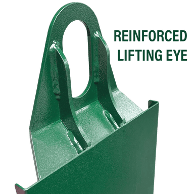 Cylinder Cart with Firewall and Lifting Eye