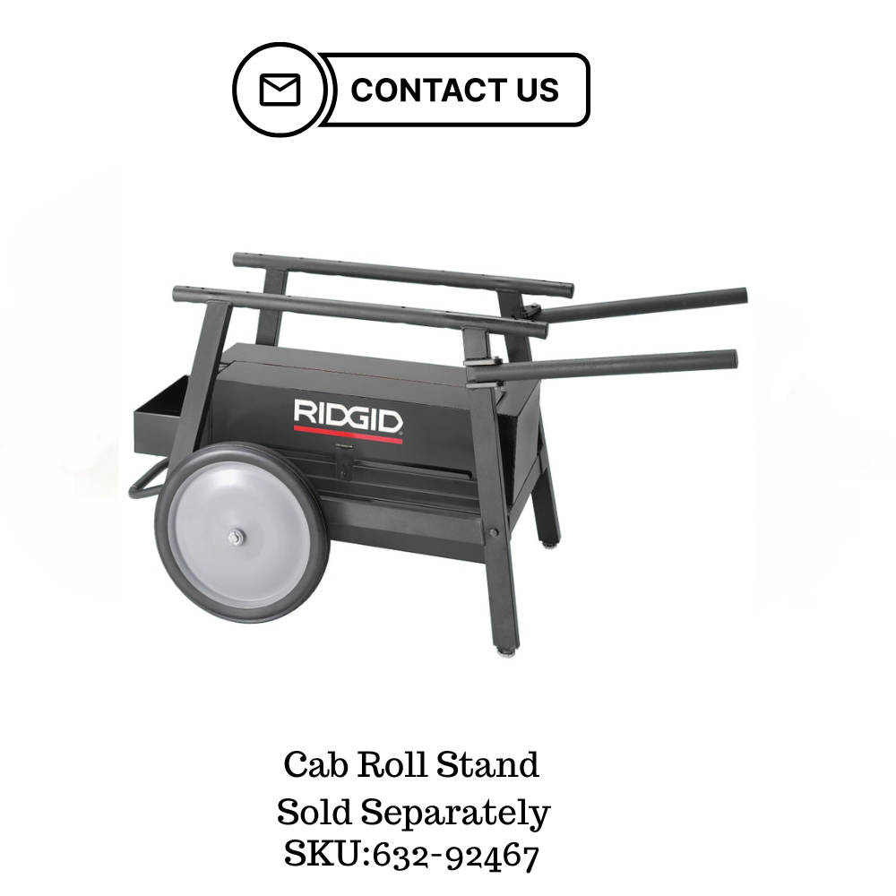 Ridgid® Model 1224 Threading Machine, NPT, 1/4 in to 4 in Pipe Capacity