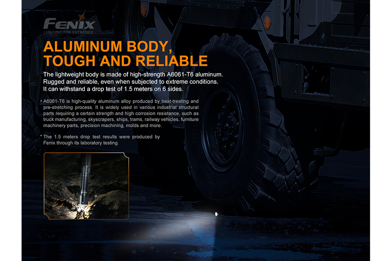 Fenix TK16 V2 Tactical Flashlight - 3100 Lumens