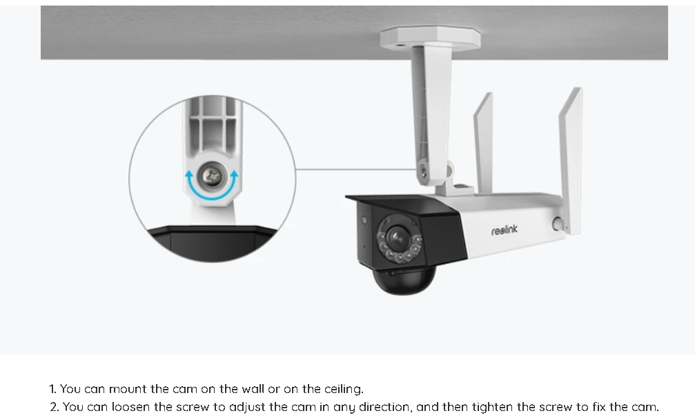 Panoramic 4G Battery/Solar Powered Camera