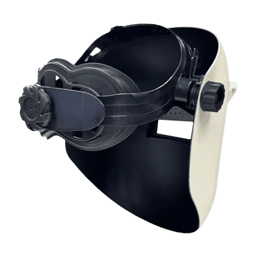Armour Guard Sugar Scoop 2 x 4.25" White Fiberglass Welding Helmet (QTY-4)