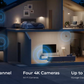 Smart 4K Dual-Lens Security System with Auto-Zoom Tracking