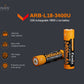 3400mAh Rechargeable 18650 Battery With Micro-Usb port