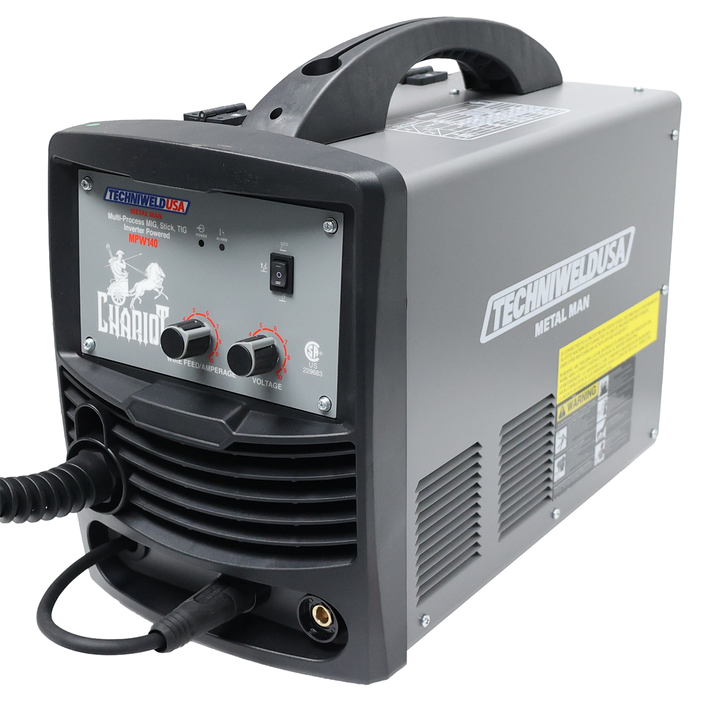 Metal Man Chariot 140A Inverter 120V MIG, STICK and DC TIG Welder