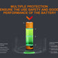 3400mAh Rechargeable 18650 Battery With Micro-Usb port