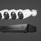 12MP PoE Surveillance Kit with Smart Detection & Spotlights