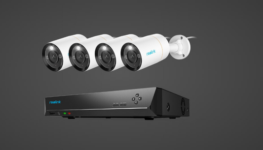 12MP PoE Surveillance Kit with Smart Detection & Spotlights