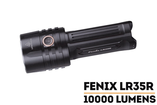 Fenix LR35R Rechargeable Flashlight - 10,000 Lumens