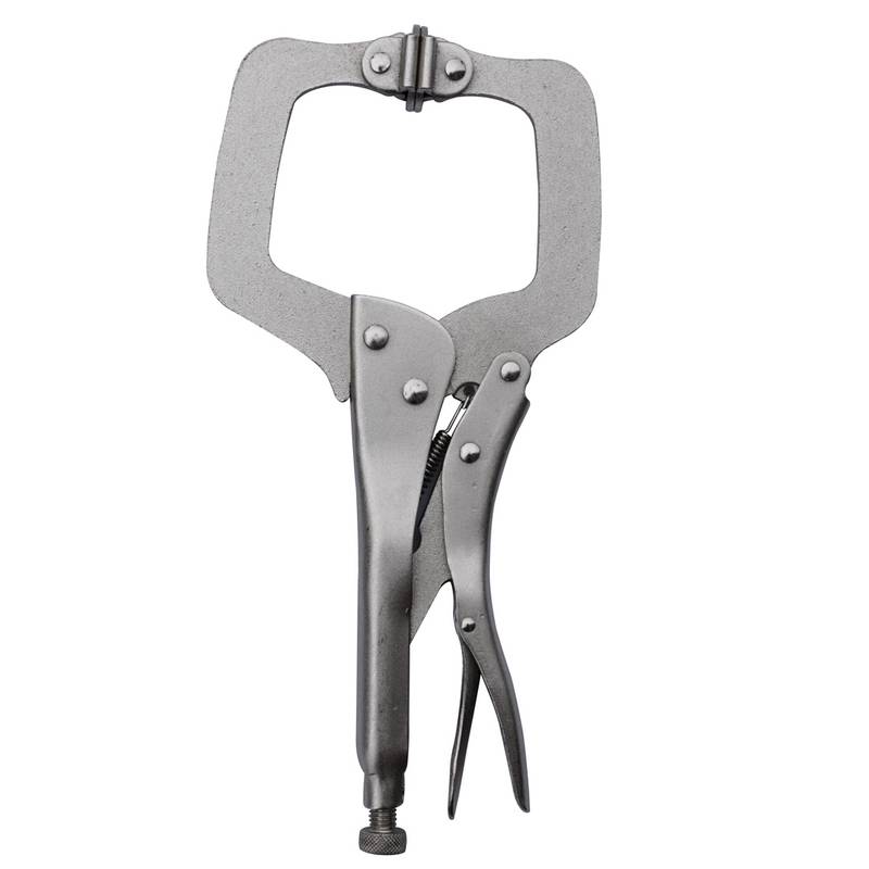 Pliers Locking C Clamp 11 Inch w/ Swivel Pads