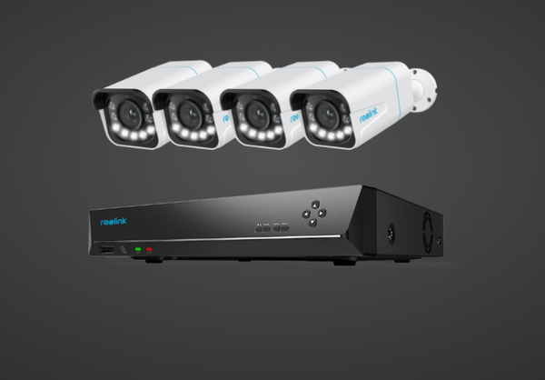 Reolink 4K Smart PoE Camera System with 5X Optical Zoom & Spotlights
