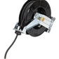 Steel Spring Driven Hose Reel 35 Ft. 1/2 In. Diameter Black