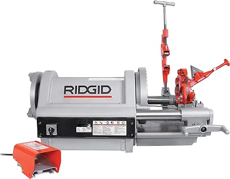 Ridgid® Model 1224 Threading Machine, NPT, 1/4 in to 4 in Pipe Capacity