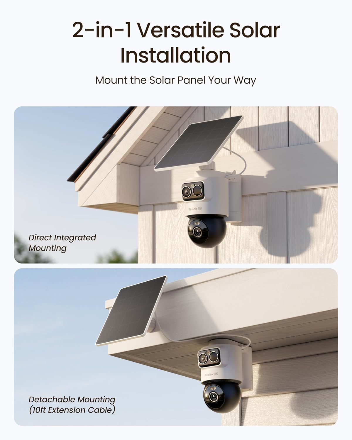 Reolink Wireless 4K+3K Dual Lens Outdoor Security Camera, OMVI 2i Ultra