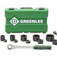 Greenlee® Knockout Kits, 1/2 in to 2 in