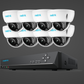 Reolink 4K IK10 PoE Security System with 24/7 Recording & Smart Detection