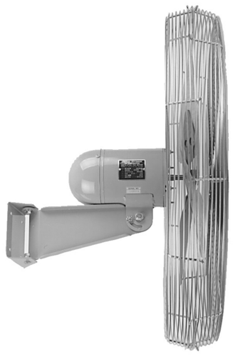 Steel Oscillating Pedestal Fan 27 In. Height Silver