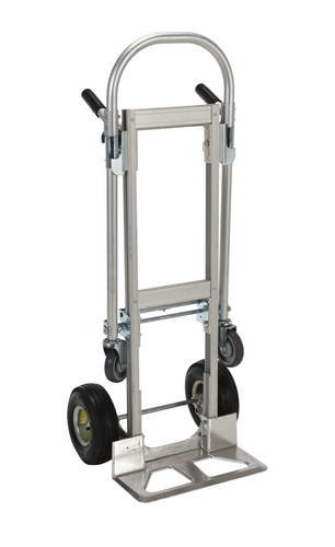 Aluminum 2 in 1 Convertible Hand Truck 18-7/8 In. x 20-1/2 In. x 51-1/2 In.