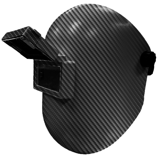 Armour Guard Sugar Scoop Pipeliner Carbon Fiber Fiberglass Welding Helmet With Flip Front