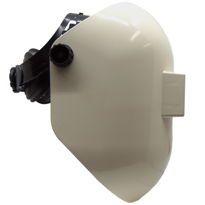 Armour Guard Sugar Scoop 2 x 4.25" White Fiberglass Welding Helmet (QTY-4)