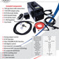 BLUEARC GENESIS 200A AC/DC TIG-STICK INVERTER WITH CK17 TIG TORCH, LCD SCREEN